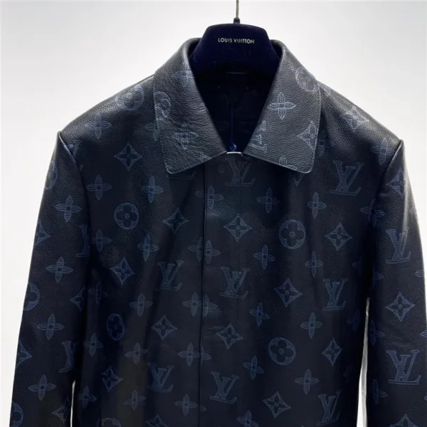 2022fw Louis Vuitton Real Leather Jacket