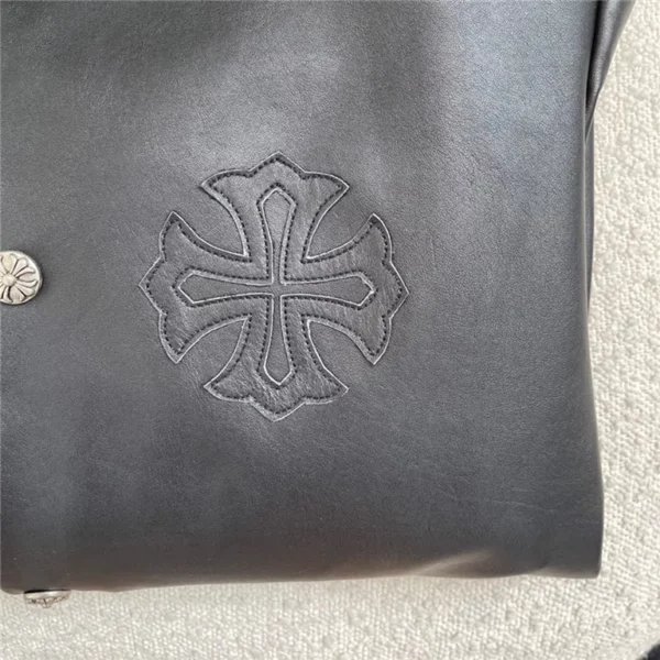 2022fw Chrome Hearts Real Leather Jacket