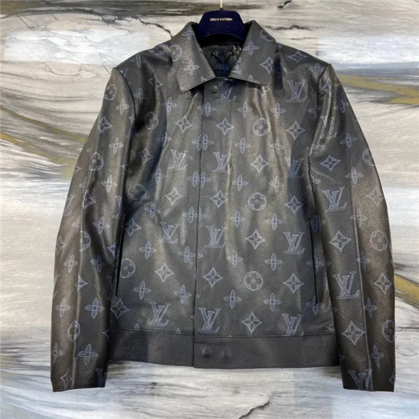 2022fw Louis Vuitton Real Leather Jacket