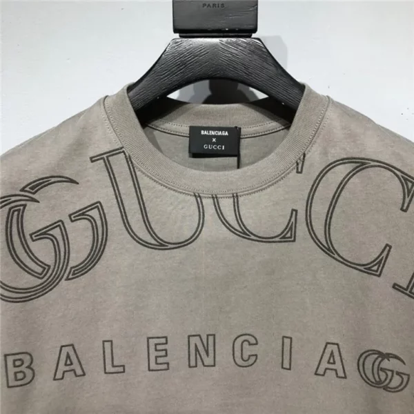 2023ss Gucci x Balenciaga T Shirt