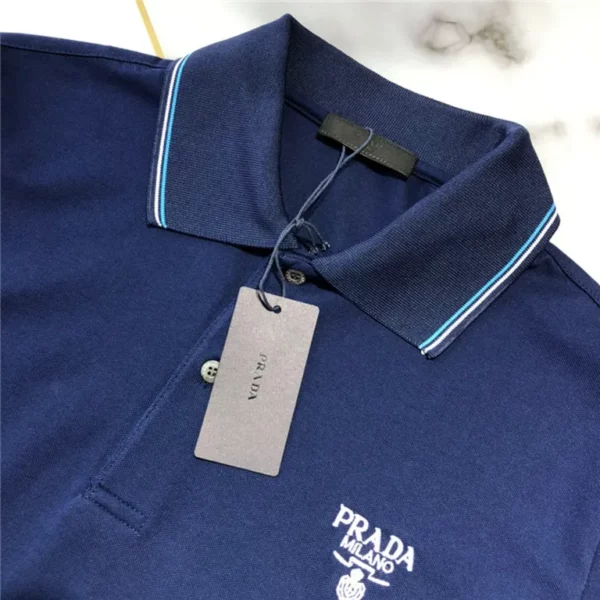 2023ss Prada  Polo Shirt