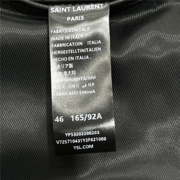 2023fw Saint Laurent Leather Jacket