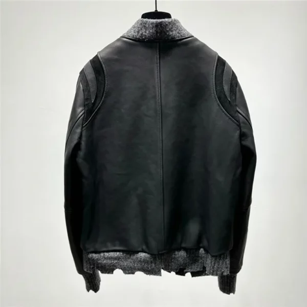 2023fw OW Real Leather Jacket