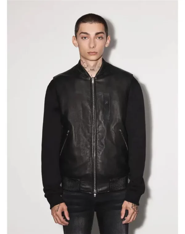 2023SS Amiri Leather Jacket