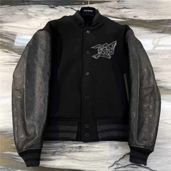 2022ss Louis Vuitton Real Leather Jacket