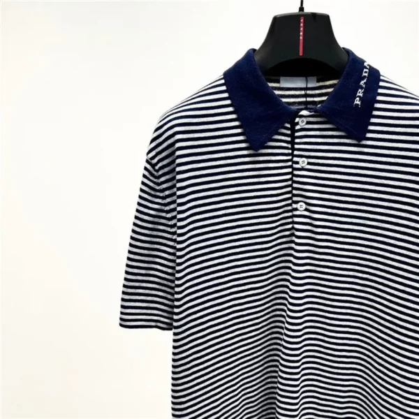 2023ss Prada  Polo Shirt