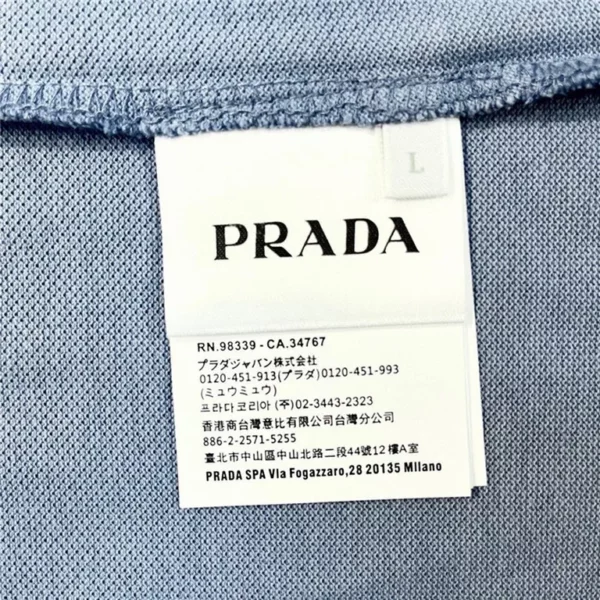 2023ss Prada  Polo Shirt