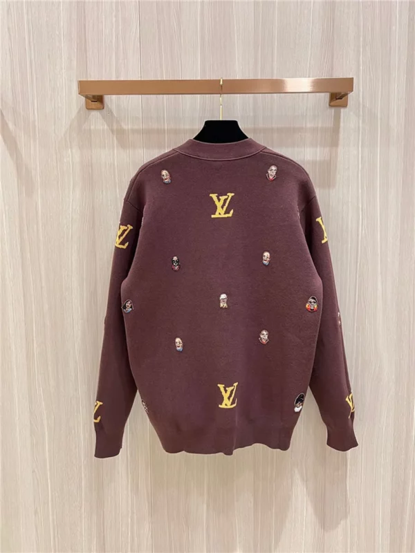 2024ss Louis Vuitton Cardigan Sweater