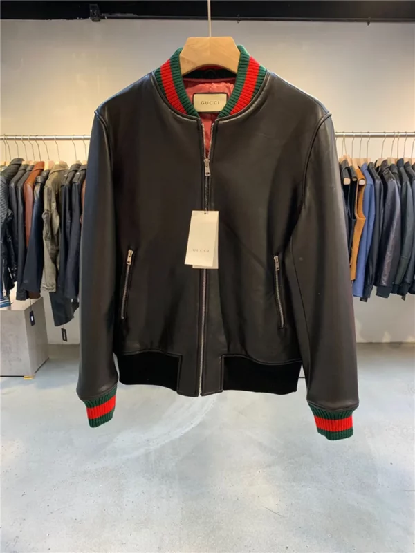 2024 Gucci Leather Jacket