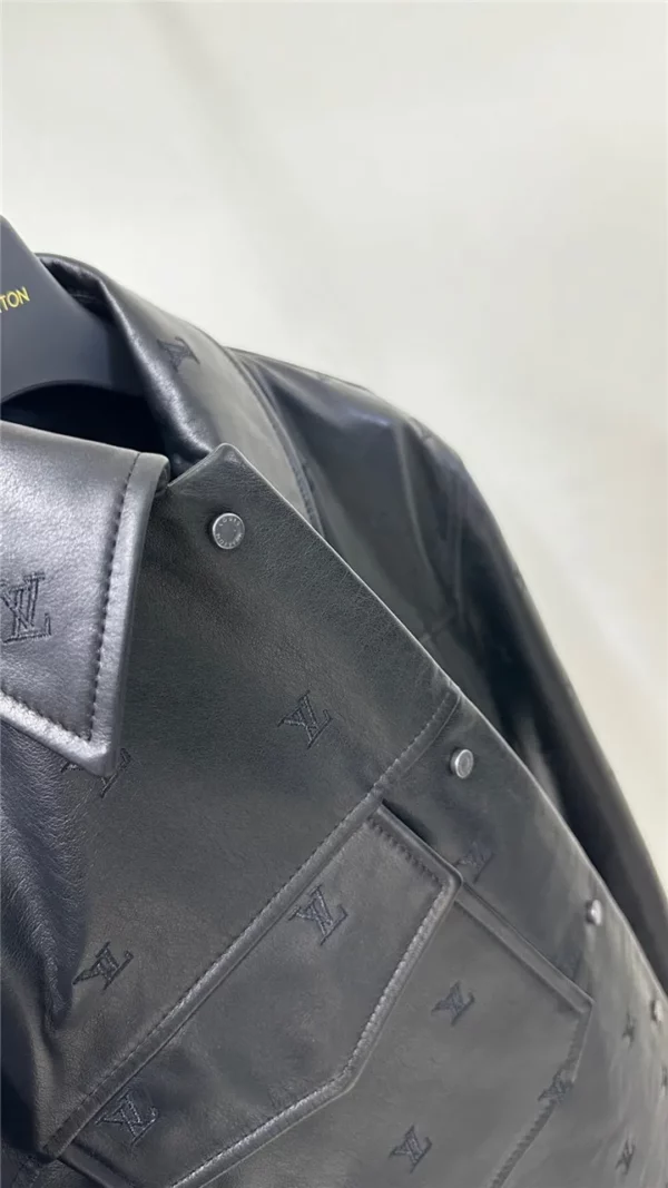 2024SS Louis Vuitton Leather Jacket