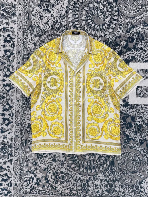 2024SS Versace Silk Suit - fake designer websites