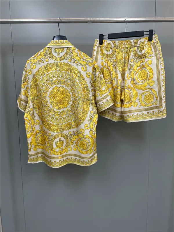 2024SS Versace Silk Suit - fake designer websites