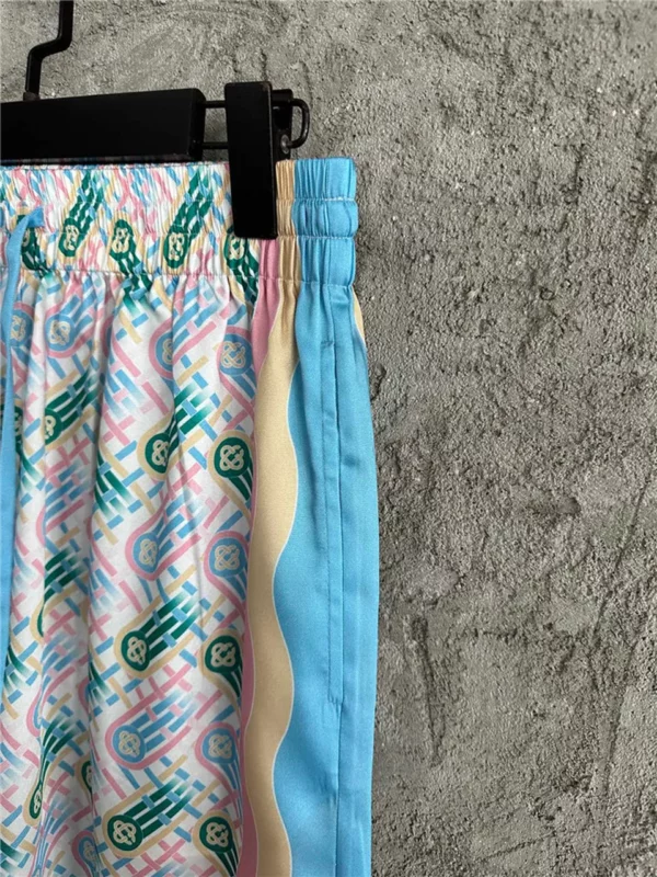 CASABLANCA Silk Pants - Replica jeans