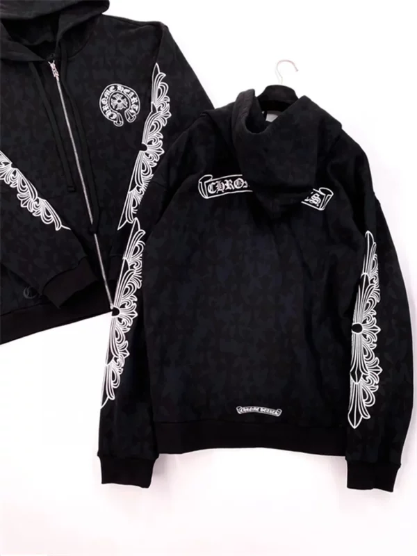 Chrome Hearts Zipper Hoodie - Chrome Hearts replica