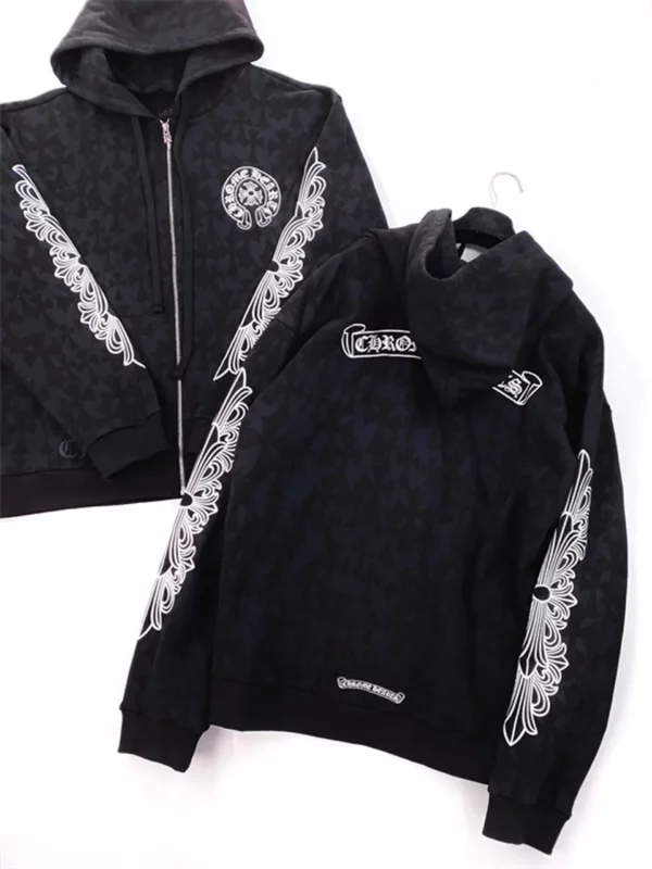 Chrome Hearts Zipper Hoodie - Chrome Hearts replica