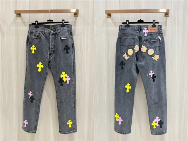 Chrome Hearts Jeans - Chrome Hearts replica