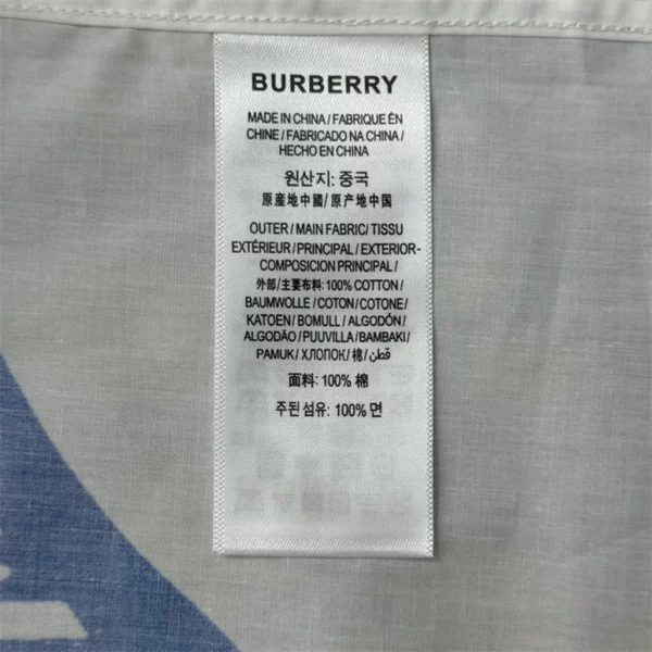 2024SS Burberry Shirt - Replica shirt