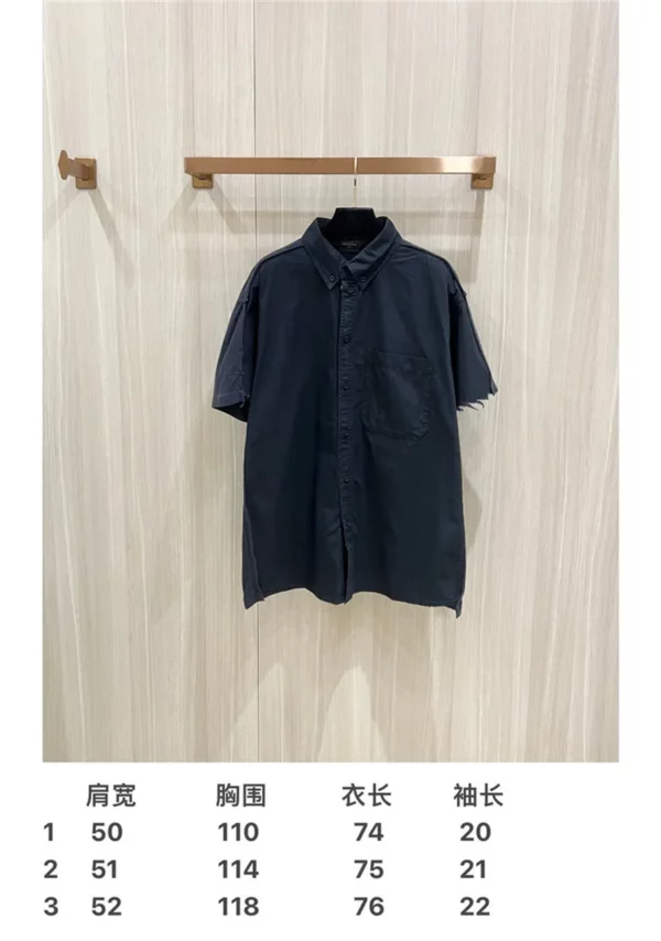 2024ss Balenciaga Shirt - Replica Balenciaga