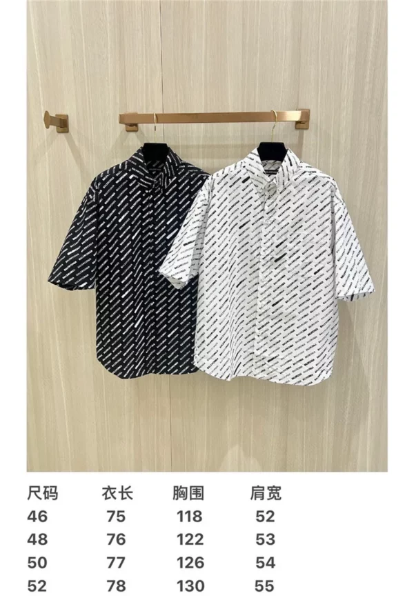 2024ss Balenciaga Shirt - Replica Balenciaga