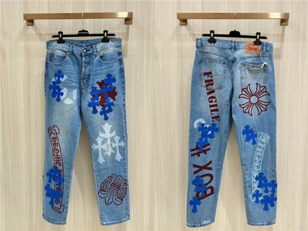 Chrome Hearts Jeans - Chrome Hearts replica