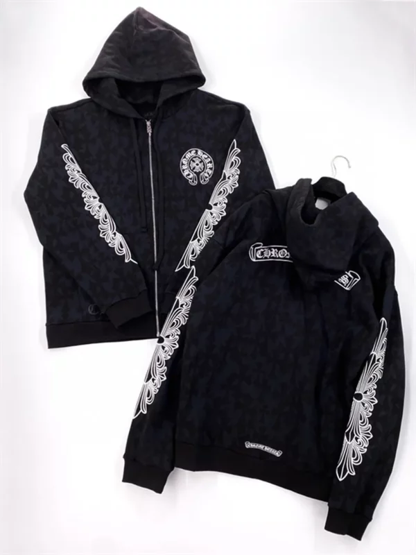 Chrome Hearts Zipper Hoodie - Chrome Hearts replica