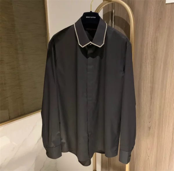 2024fw Louis Vuitton Real Silk Shirt - Replica Louis Vuitton