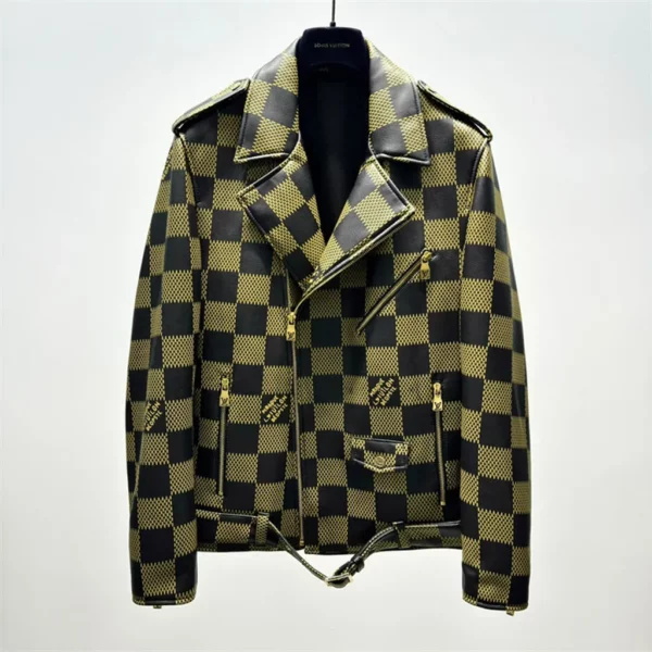 2024fw Louis Vuitton Real Leather Jacket - Replica jacket