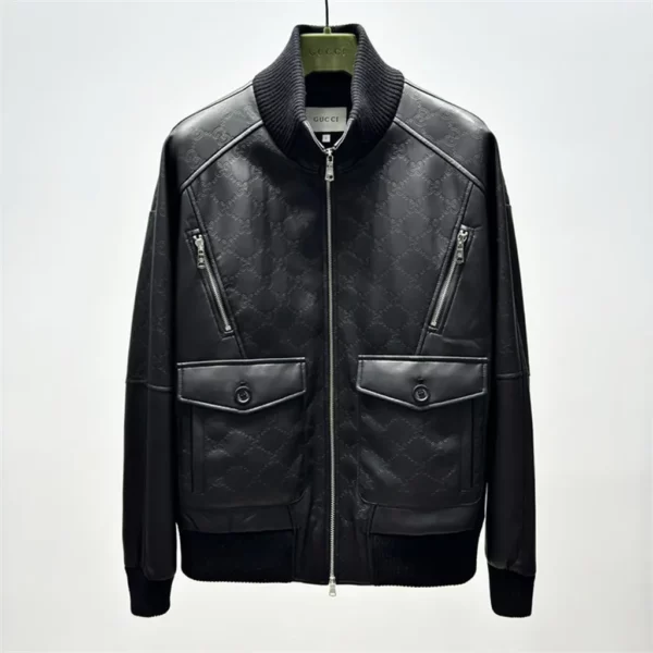 2024 Gucci Real Leather Jacket - Gucci replica