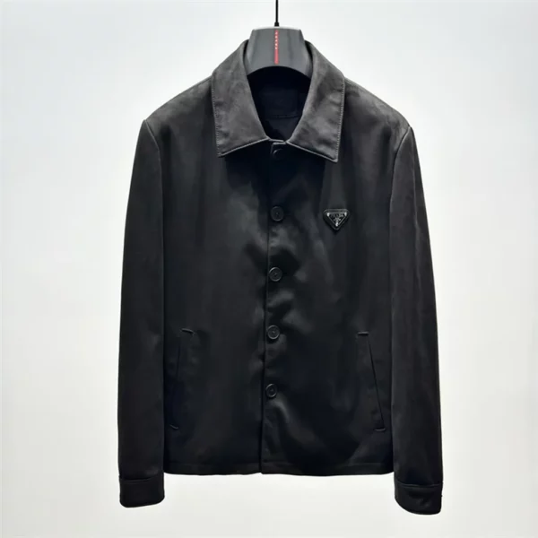 2024fw Prada Real Leather Jacket - Prada replica