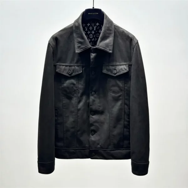 2024fw Louis Vuitton Real Leather Jacket - Replica jacket