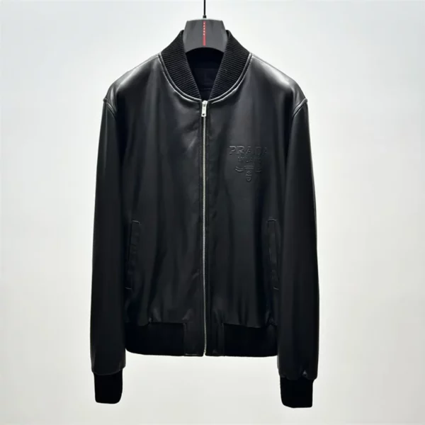 2024fw Prada Real Leather Jacket - Prada replica