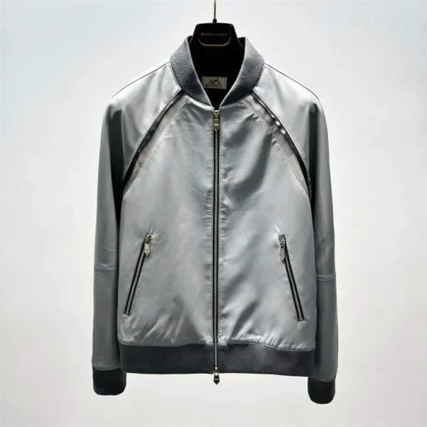 2024fw Hermes Real Leather Jacket - Replica jacket