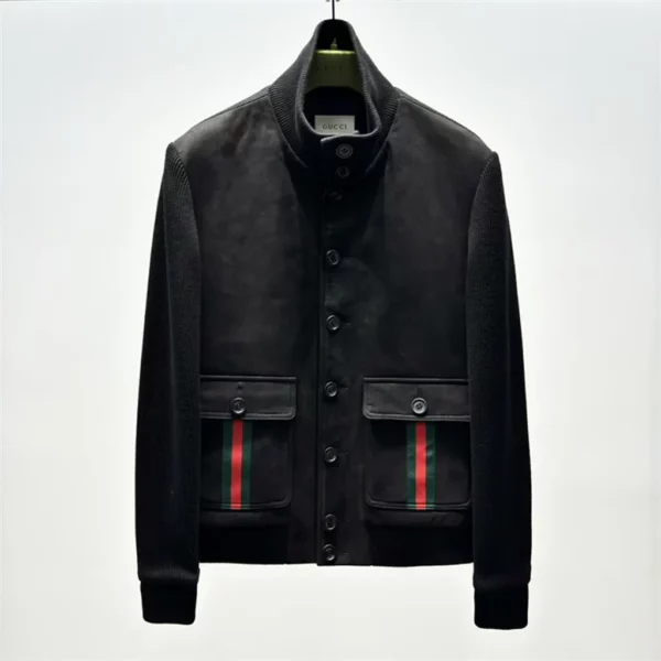 2024 Gucci Real Leather Jacket - Gucci replica