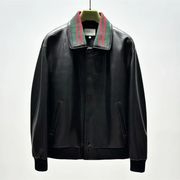 2024 Gucci Real Leather Jacket - Gucci replica