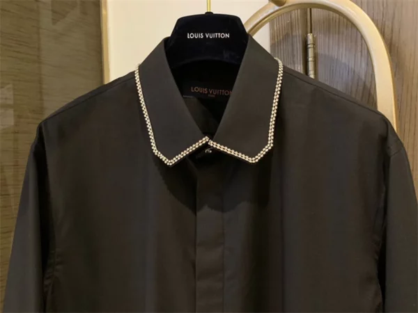 2024fw Louis Vuitton Real Silk Shirt - Replica Louis Vuitton