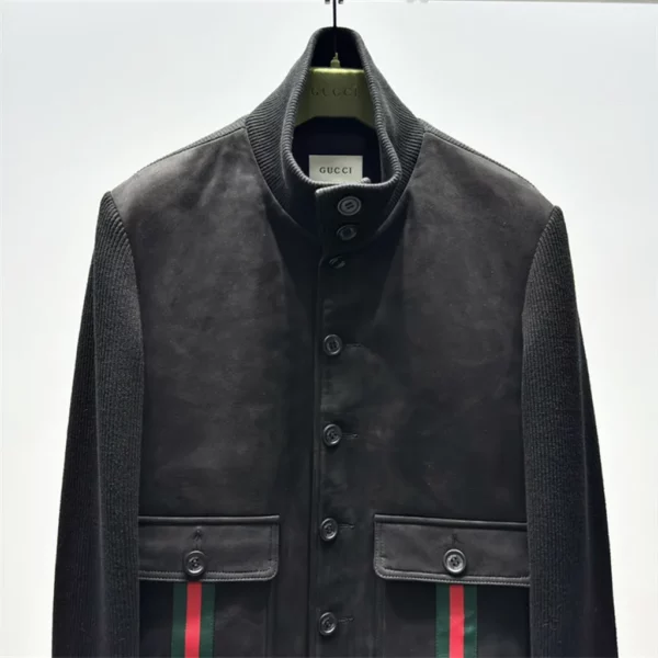 2024 Gucci Real Leather Jacket - Gucci replica