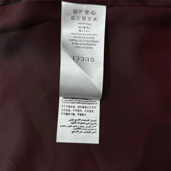 2024 Gucci Real Leather Jacket - Gucci replica