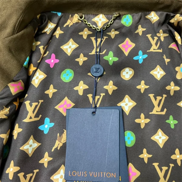 2024fw Louis Vuitton Leather Jacket - Replica jacket