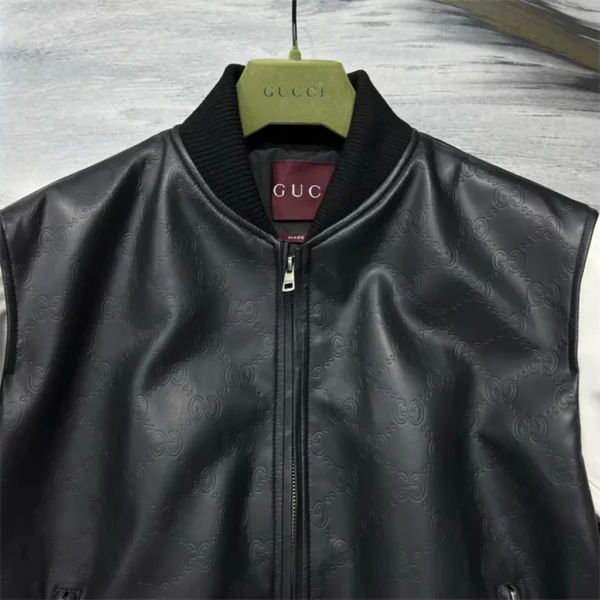 2024 Gucci Real Leather Jacket - Gucci replica