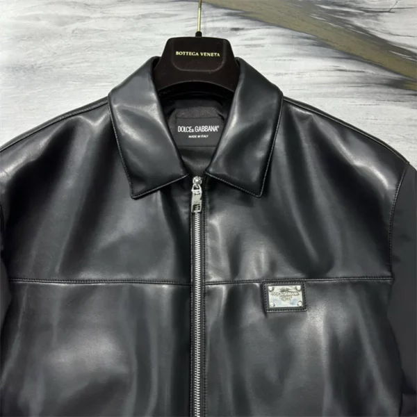 2024FW DG Leather Jacket - Replica jacket