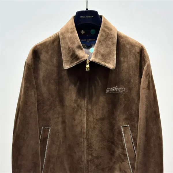 2024fw Louis Vuitton Real Leather Jacket - Replica jacket