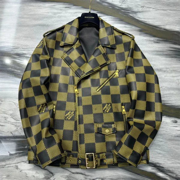 2024fw Louis Vuitton Real Leather Jacket - Replica jacket