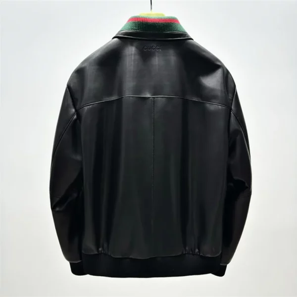 2024 Gucci Real Leather Jacket - Gucci replica