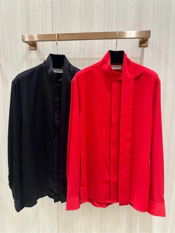 2024SS Valentino Silk Shirt - Replica shirt