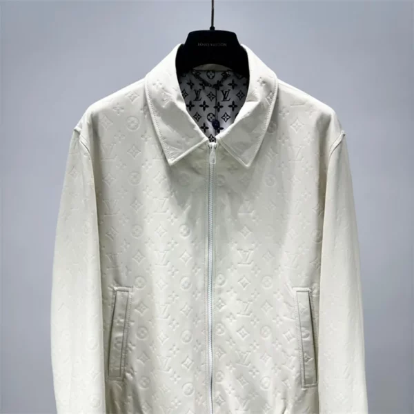 2024fw Louis Vuitton Leather Jacket - Replica jacket