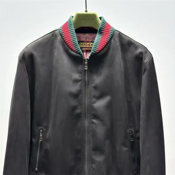 2024 Gucci Real Leather Jacket - Gucci replica