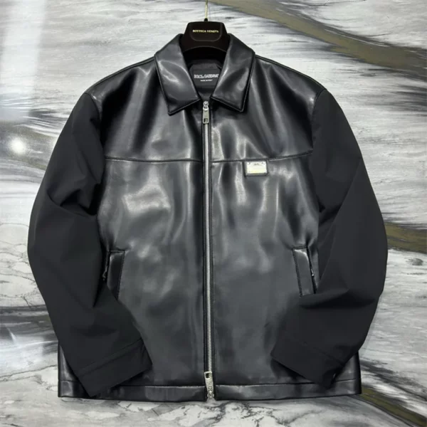 2024FW DG Leather Jacket - Replica jacket