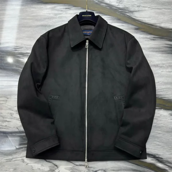 2024fw Louis Vuitton Leather Jacket - Replica jacket