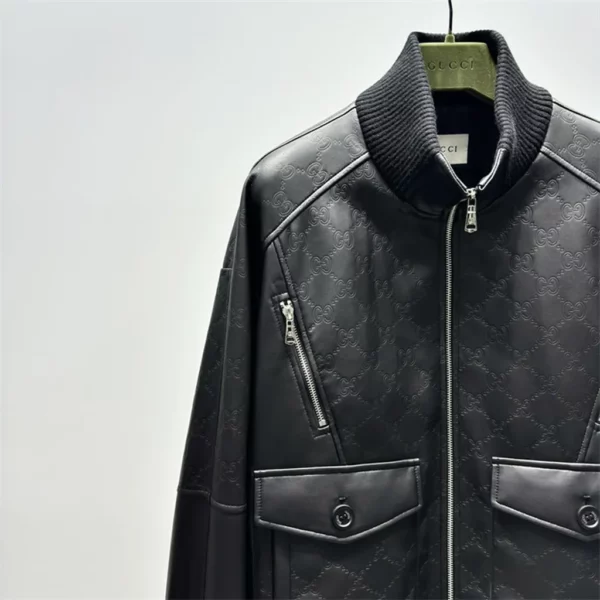 2024 Gucci Real Leather Jacket - Gucci replica