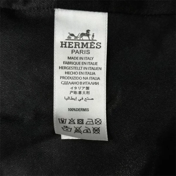 2024fw Hermes Real Leather Jacket - Replica jacket